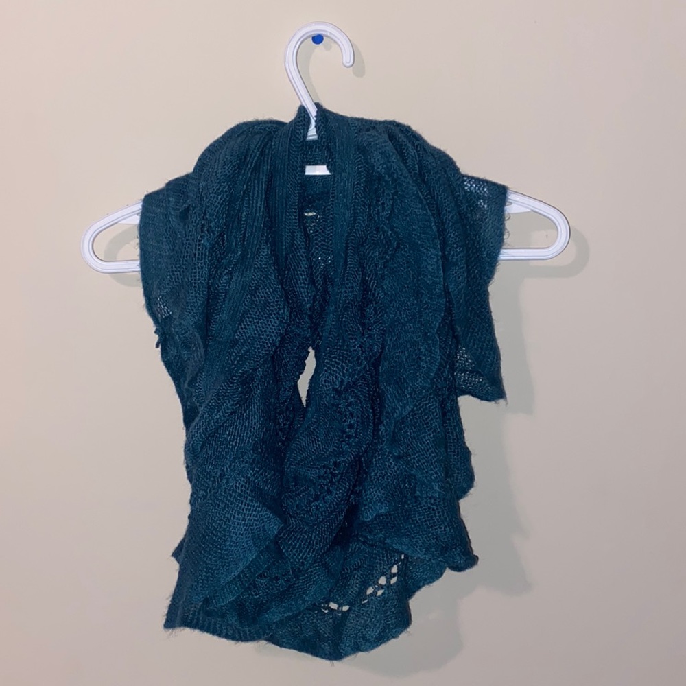 Blue Infinity Scarf